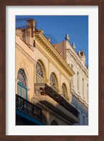 Framed Cuba, Havana, Havana Vieja, Plaza Vieja buildings
