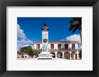 Framed Cuba, Pinar del Rio Province, Vinales town square