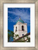 Framed Cuba, Pinar del Rio Province, Vinales, town church