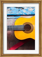 Framed Cuba, Sancti Spiritus, Trinidad, Cuban guitar