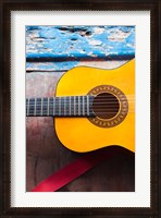 Framed Cuba, Sancti Spiritus, Trinidad, Cuban guitar