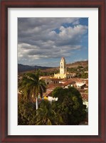 Framed Cuba, Sancti Spiritus, Trinidad, Town view  (vertical)