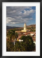 Framed Cuba, Sancti Spiritus, Trinidad, Town view  (vertical)