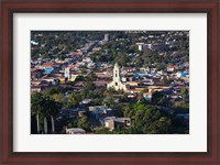 Framed Cuba, Sancti Spiritus, Trinidad, Town view (horizontal)