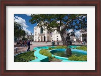 Framed Cuba, Santa Clara, Parque Vidal, Teatro La Caridad