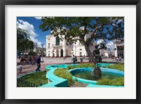 Framed Cuba, Santa Clara, Parque Vidal, Teatro La Caridad
