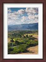 Framed Cuba, Trinidad, Valle de los Ingenios, Valley