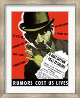 Framed Rumors Cost Us Lives
