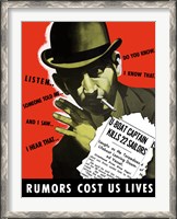 Framed Rumors Cost Us Lives