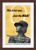 Framed This is Our War - Join the WAAC