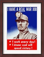 Framed I Have a Real War Job