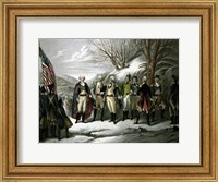 Framed General George Washington and his Military Commanders