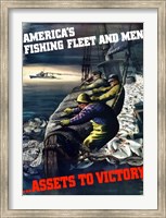 Framed America's Fishing Fleet and Men