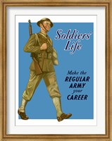 Framed Soldiers' Life
