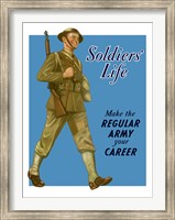 Framed Soldiers' Life