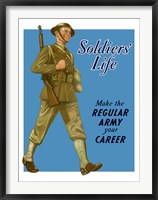 Framed Soldiers' Life