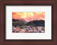 Framed Roseau, Dominica, Caribbean