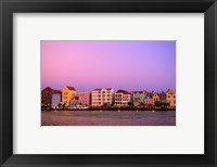 Framed Punda, Curacao, Netherlands Antilles