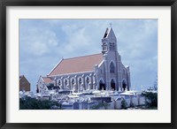 Framed Church at Jan Kok, Curacao, Caribbean