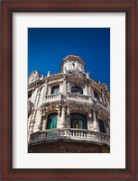Framed Cuba, Havana, Havana Vieja, Hotel Raquel, exterior
