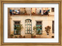 Framed Cuba, Havana, Havana Vieja, Old Havana Building