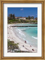 Framed Cuba, Havana, Playas del Este, Playa Jibacoa beach