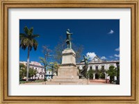 Framed Cuba, Matanzas, Parque Libertad, Monument