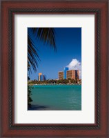 Framed Cuba, Matanzas, Varadero Beach, Hotel Playa Caleta