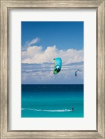 Framed Cuba, Matanzas, Varadero Beach, parasailing