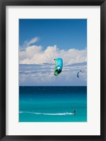 Framed Cuba, Matanzas, Varadero Beach, parasailing