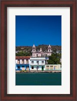 Framed Cuba, Matanzas, Waterfront, Bahia de Matanzas Bay (vertical)