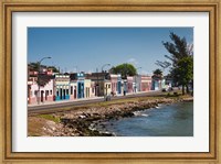 Framed Cuba, Matanzas, Waterfront, Bahia de Matanzas Bay (horizontal)