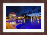 Framed Cuba, Varadero, Hotel Iberostar Varadero (night)