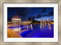 Framed Cuba, Varadero, Hotel Iberostar Varadero (night)