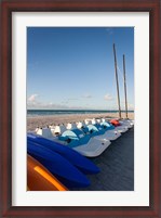 Framed Cuba, Varadero, Varadero Beach, sailboats