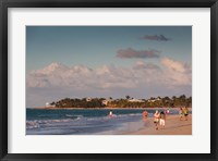 Framed Cuba, Varadero, Varadero Beach, sunset