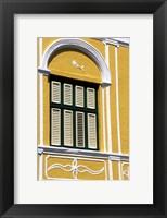 Framed Window, Willemstad, Curacao, Caribbean