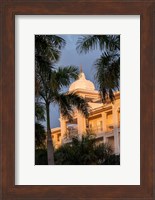 Framed Rooftop terrace hotel, Riu Palace, Bavaro, Higuey, Punta Cana, Dominican Republic