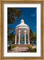 Framed Wedding gazebo, Riu Palace, Bavaro Beach, Higuey, Punta Cana, Dominican Republic