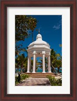 Framed Wedding gazebo, Riu Palace, Bavaro Beach, Higuey, Punta Cana, Dominican Republic