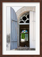 Framed 17th Century Church, Case-Pilote, Martinique, French Antilles, West Indies