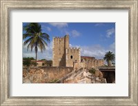 Framed Fort Ozama, Santo Domingo, Dominican Republic, Caribbean