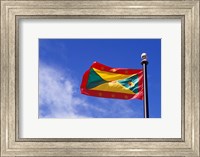 Framed National Flag of Grenada, Caribbean