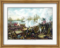 Framed Battle of New Orleans, 1812