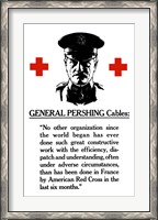 Framed General John Pershing