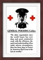 Framed General John Pershing