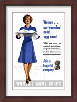 Framed Women's Army Corps
