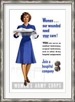 Framed Women's Army Corps