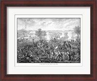 Framed Battle of Gettysburg (vintage)