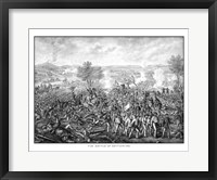 Framed Battle of Gettysburg (vintage)